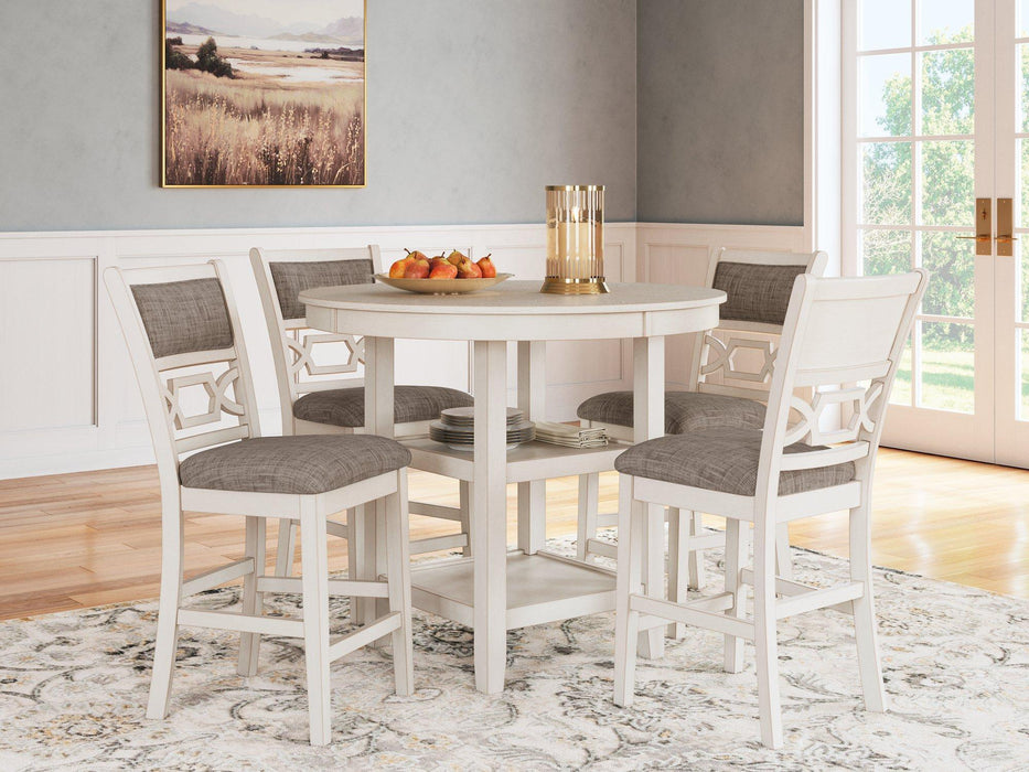 Erinberg Counter Height Dining Table and 4 Barstools (Set of 5) - Tony’s Furniture Store & Linen (GA) - Multi Location