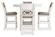 Erinberg Counter Height Dining Table and 4 Barstools (Set of 5) - Tony’s Furniture Store & Linen (GA) - Multi Location