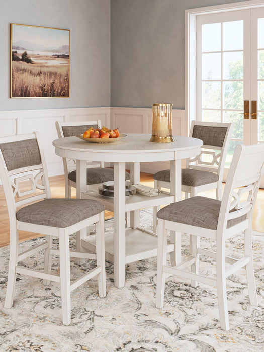 Erinberg Counter Height Dining Table and 4 Barstools (Set of 5) - Tony’s Furniture Store & Linen (GA) - Multi Location