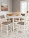 Erinberg Counter Height Dining Table and 4 Barstools (Set of 5) - Tony’s Furniture Store & Linen (GA) - Multi Location