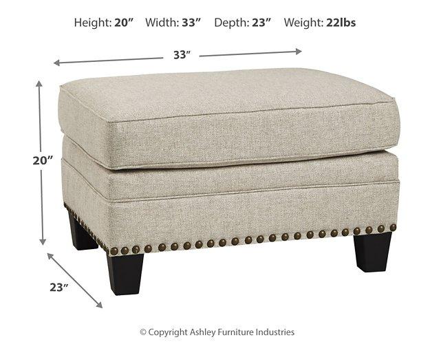 Claredon Ottoman - Tony’s Furniture Store & Linen (GA) - Multi Location