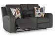 Kanlow Reclining Loveseat with Console - Tony’s Furniture Store & Linen (GA) - Multi Location