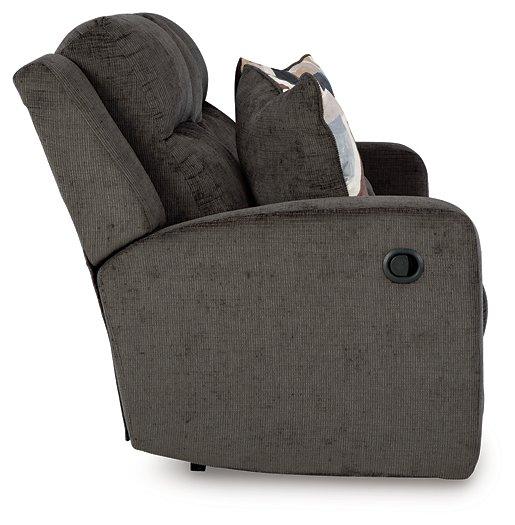 Kanlow Reclining Loveseat with Console - Tony’s Furniture Store & Linen (GA) - Multi Location