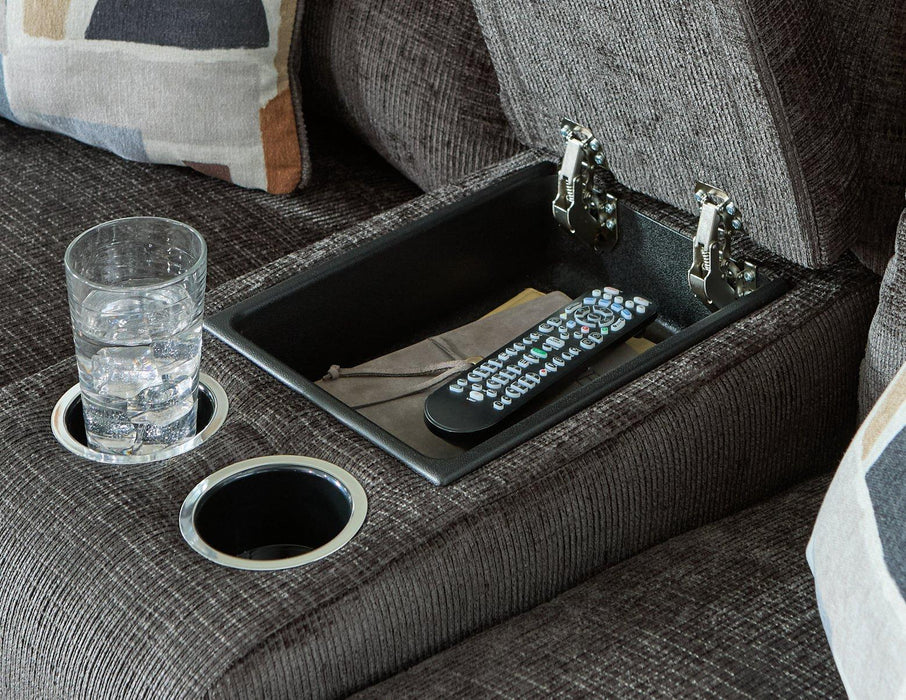 Kanlow Reclining Loveseat with Console - Tony’s Furniture Store & Linen (GA) - Multi Location