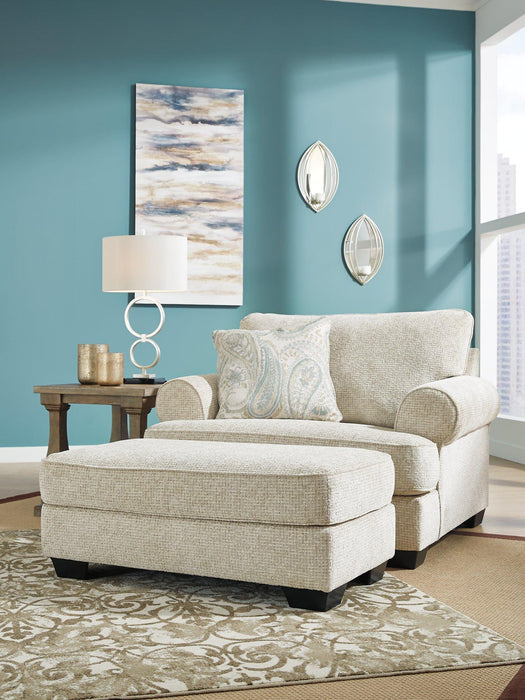 Monaghan Oversized Chair and Ottoman - Tony’s Furniture Store & Linen (GA) - Multi Location