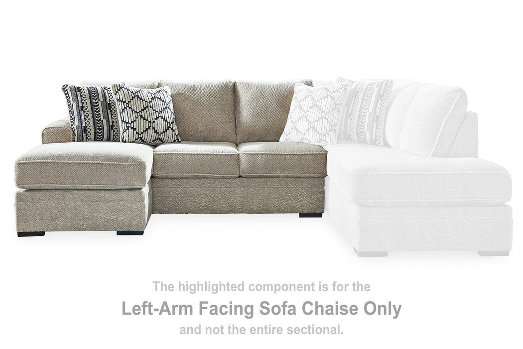 Calnita Sectional with Chaise - Tony’s Furniture Store & Linen (GA) - Multi Location