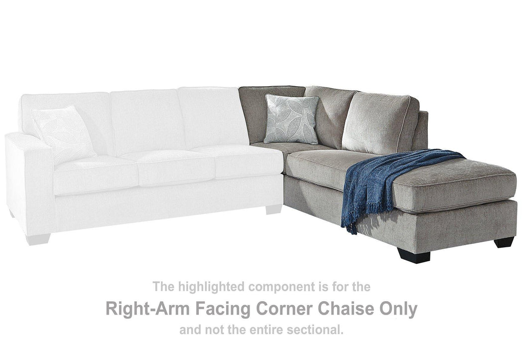 Altari Sleeper Sectional with Chaise - Tony’s Furniture Store & Linen (GA) - Multi Location
