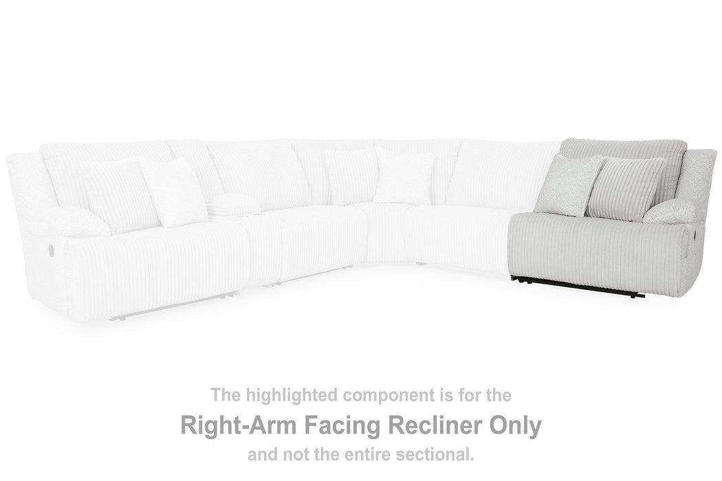 Top Tier Reclining Sectional with Chaise - Tony’s Furniture Store & Linen (GA) - Multi Location