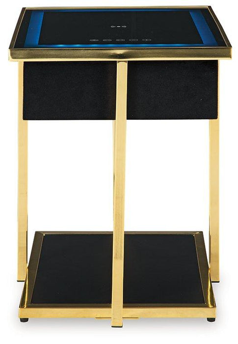 Rexwell Accent Table with Speaker - Tony’s Furniture Store & Linen (GA) - Multi Location