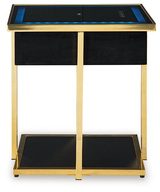 Rexwell Accent Table with Speaker - Tony’s Furniture Store & Linen (GA) - Multi Location
