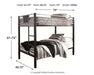 Dinsmore Bunk Bed with Ladder - Tony’s Furniture Store & Linen (GA) - Multi Location