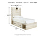Cambeck Bed with 2 Storage Drawers - Tony’s Furniture Store & Linen (GA) - Multi Location