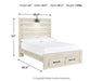 Cambeck Bed with 2 Storage Drawers - Tony’s Furniture Store & Linen (GA) - Multi Location