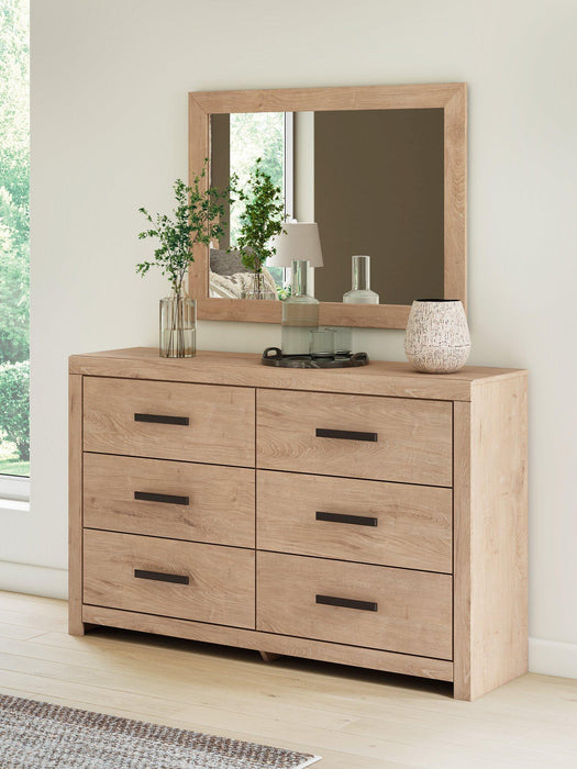 Sanginlane Dresser and Mirror - Tony’s Furniture Store & Linen (GA) - Multi Location