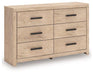 Sanginlane Dresser and Mirror - Tony’s Furniture Store & Linen (GA) - Multi Location