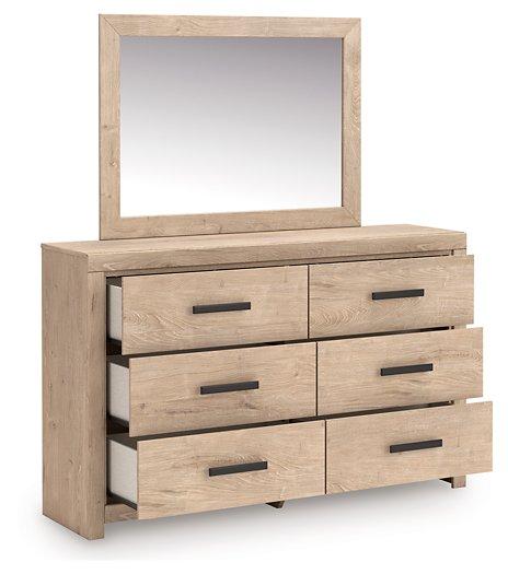 Sanginlane Dresser and Mirror - Tony’s Furniture Store & Linen (GA) - Multi Location