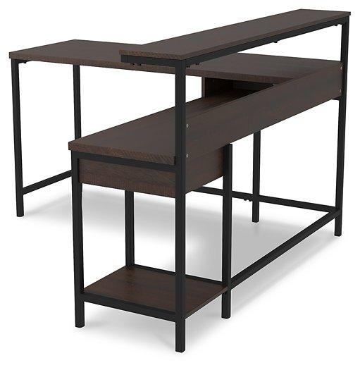 Camiburg Home Office L-Desk with Storage - Tony’s Furniture Store & Linen (GA) - Multi Location