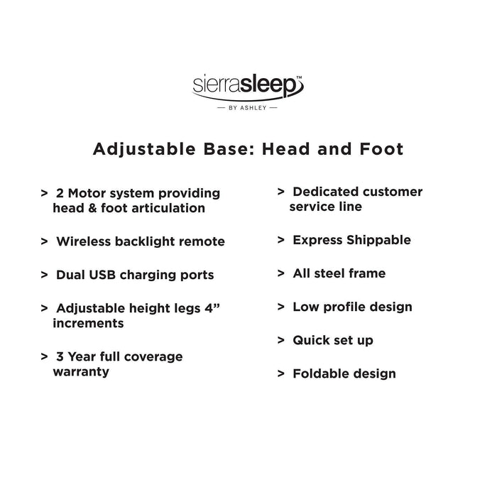Head-Foot Model-Good Adjustable Base - Tony’s Furniture Store & Linen (GA) - Multi Location