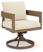 Serene Bay Outdoor Swivel Dining Chair with Cushion (Set of 2) - Tony’s Furniture Store & Linen (GA) - Multi Location