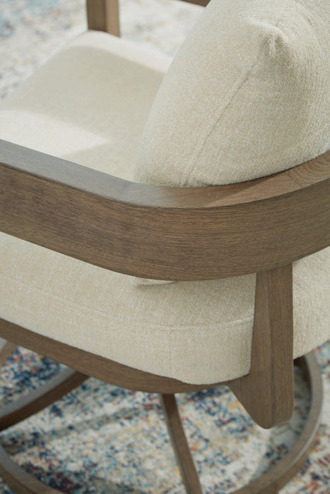 Serene Bay Outdoor Swivel Dining Chair with Cushion (Set of 2) - Tony’s Furniture Store & Linen (GA) - Multi Location