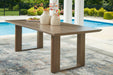 Serene Bay Outdoor Dining Table - Tony’s Furniture Store & Linen (GA) - Multi Location