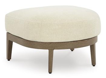 Serene Bay Outdoor Ottoman with Cushion - Tony’s Furniture Store & Linen (GA) - Multi Location