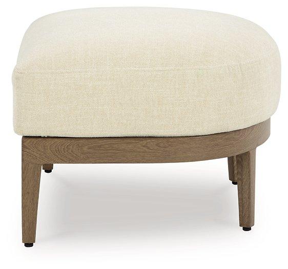 Serene Bay Outdoor Ottoman with Cushion - Tony’s Furniture Store & Linen (GA) - Multi Location