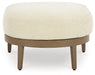 Serene Bay Outdoor Ottoman with Cushion - Tony’s Furniture Store & Linen (GA) - Multi Location