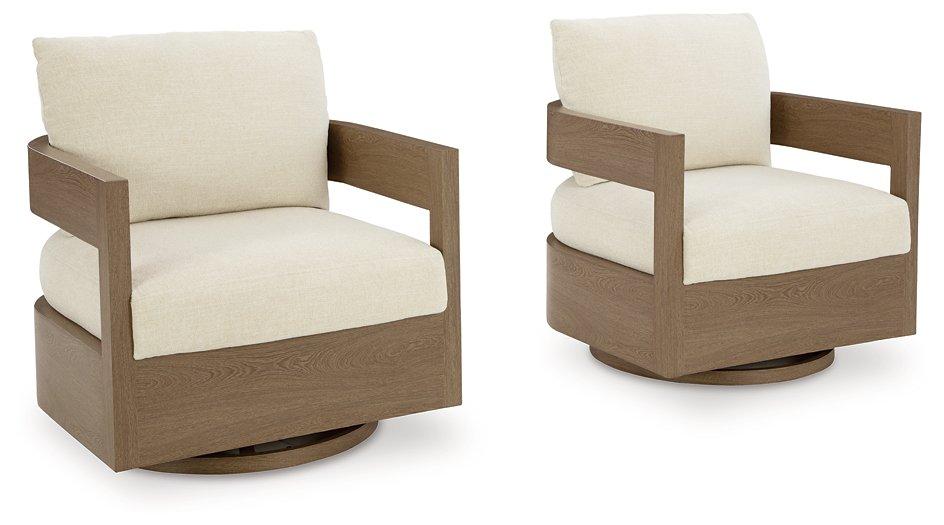 Serene Bay Outdoor Swivel Glider Chair with Cushion - Tony’s Furniture Store & Linen (GA) - Multi Location