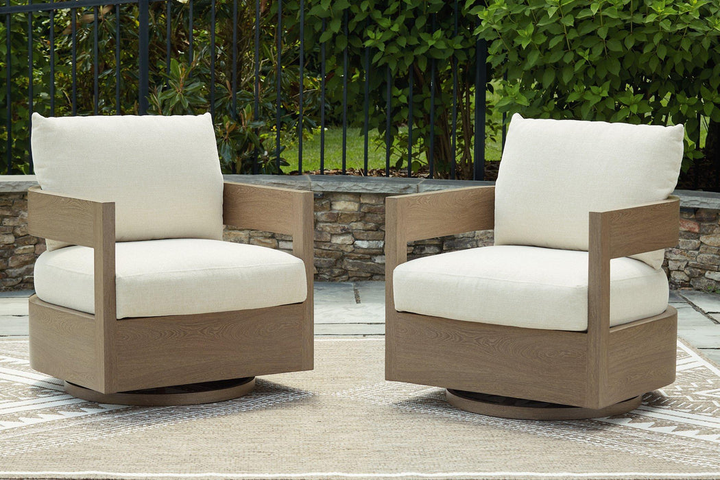 Serene Bay Outdoor Swivel Glider Chair with Cushion - Tony’s Furniture Store & Linen (GA) - Multi Location