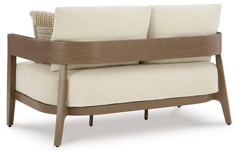 Serene Bay Outdoor Loveseat with Cushion - Tony’s Furniture Store & Linen (GA) - Multi Location