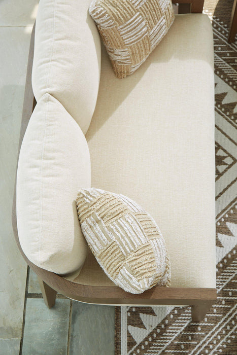 Serene Bay Outdoor Loveseat with Cushion - Tony’s Furniture Store & Linen (GA) - Multi Location
