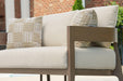 Serene Bay Outdoor Loveseat with Cushion - Tony’s Furniture Store & Linen (GA) - Multi Location