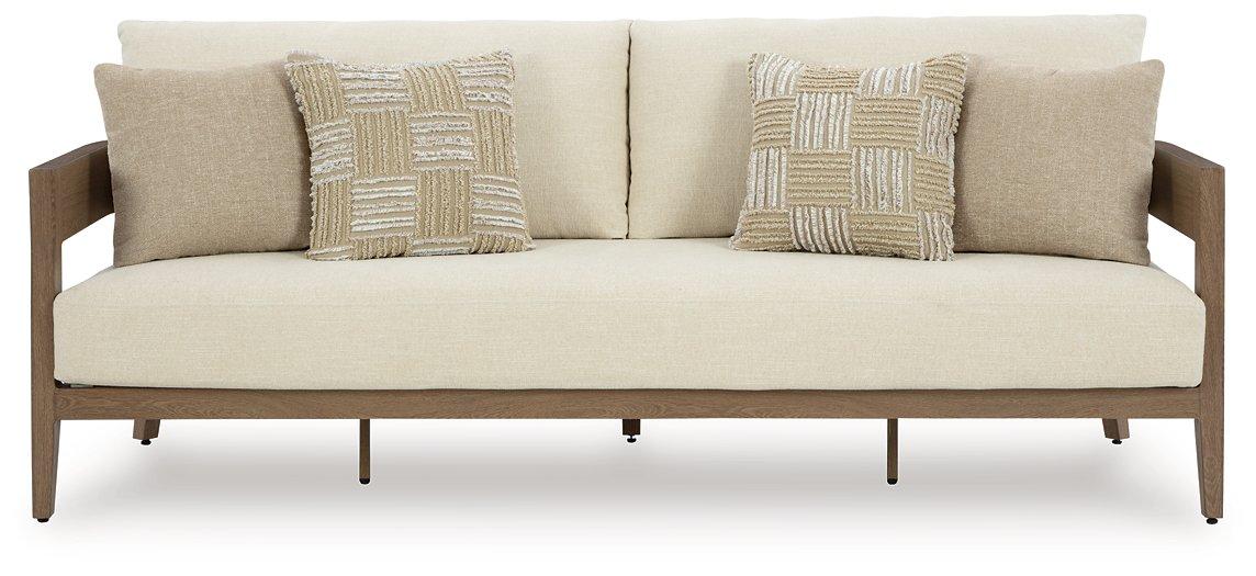 Serene Bay Outdoor Sofa with Cushion - Tony’s Furniture Store & Linen (GA) - Multi Location