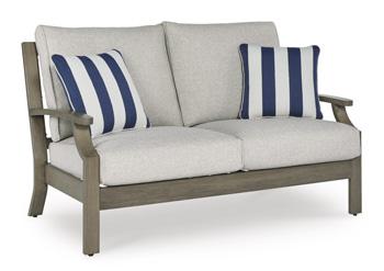 Rainier Ranch Outdoor Loveseat with Cushion - Tony’s Furniture Store & Linen (GA) - Multi Location
