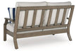 Rainier Ranch Outdoor Loveseat with Cushion - Tony’s Furniture Store & Linen (GA) - Multi Location