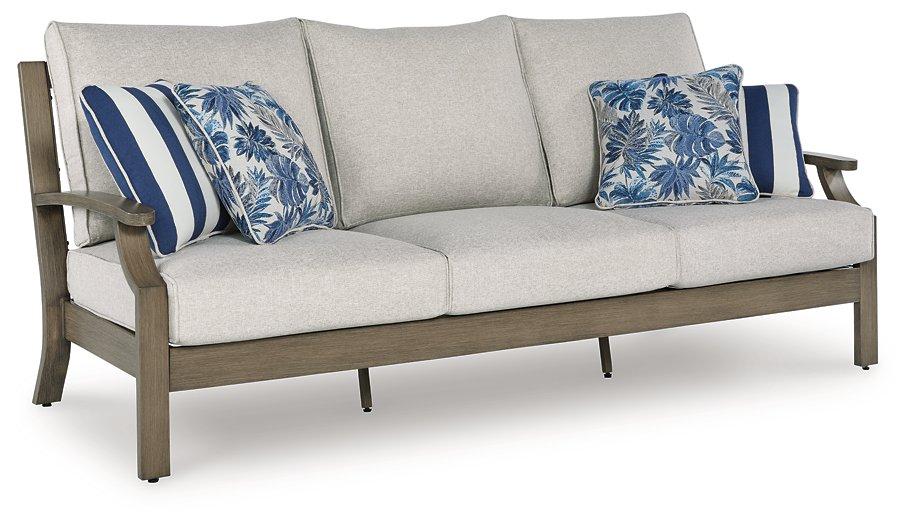 Rainier Ranch Outdoor Sofa with Cushion - Tony’s Furniture Store & Linen (GA) - Multi Location