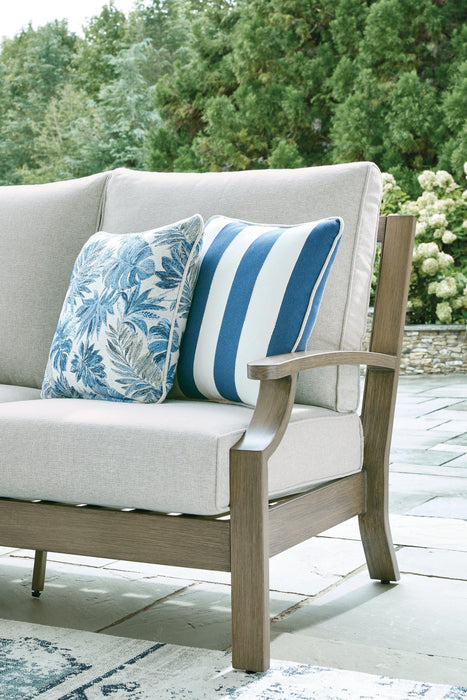 Rainier Ranch Outdoor Sofa with Cushion - Tony’s Furniture Store & Linen (GA) - Multi Location