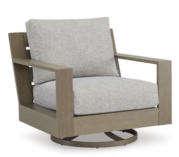 Kimpton Isle Outdoor Swivel Lounge Chair with Cushion - Tony’s Furniture Store & Linen (GA) - Multi Location
