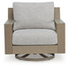 Kimpton Isle Outdoor Swivel Lounge Chair with Cushion - Tony’s Furniture Store & Linen (GA) - Multi Location