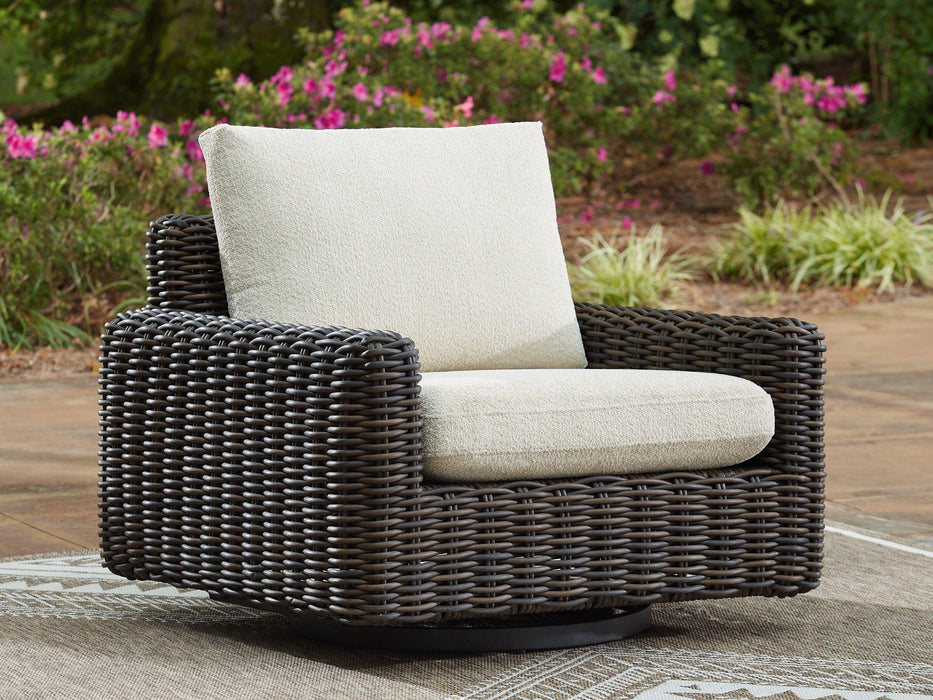 Kimora Outdoor Swivel Lounge Chair - Tony’s Furniture Store & Linen (GA) - Multi Location