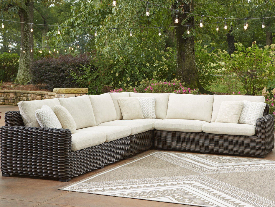 Kimora Outdoor Sectional - Tony’s Furniture Store & Linen (GA) - Multi Location