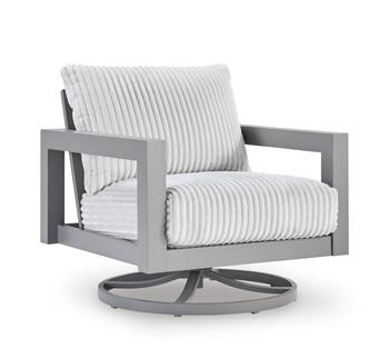 Hurley Park Outdoor Swivel Chair with Cushion - Tony’s Furniture Store & Linen (GA) - Multi Location