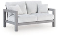 Hurley Park Outdoor Loveseat with Cushion - Tony’s Furniture Store & Linen (GA) - Multi Location