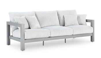 Hurley Park Outdoor Sofa with Cushion - Tony’s Furniture Store & Linen (GA) - Multi Location