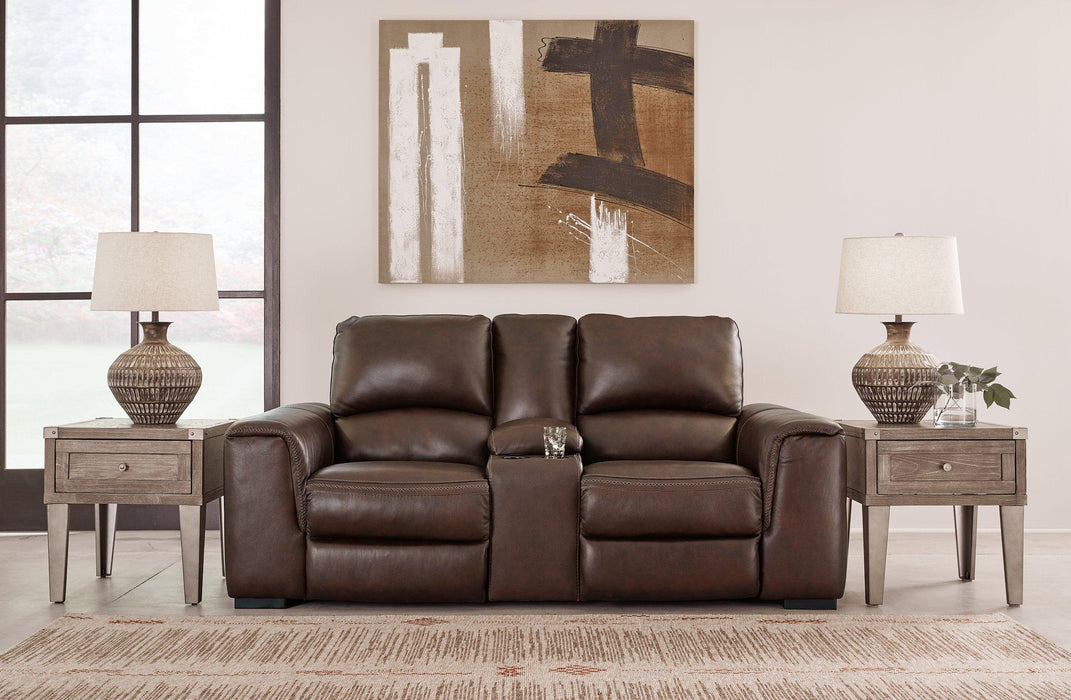 Alessandro Power Reclining Loveseat with Console - Tony’s Furniture Store & Linen (GA) - Multi Location
