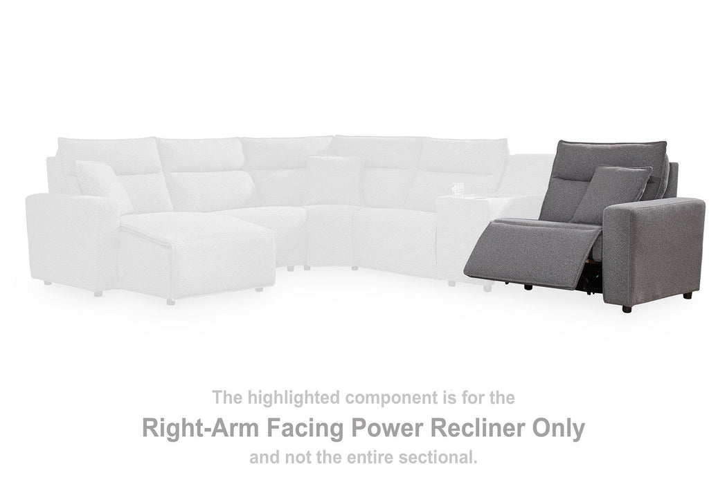 Modmax II Power Reclining Sectional with Audio Consoles - Tony’s Furniture Store & Linen (GA) - Multi Location