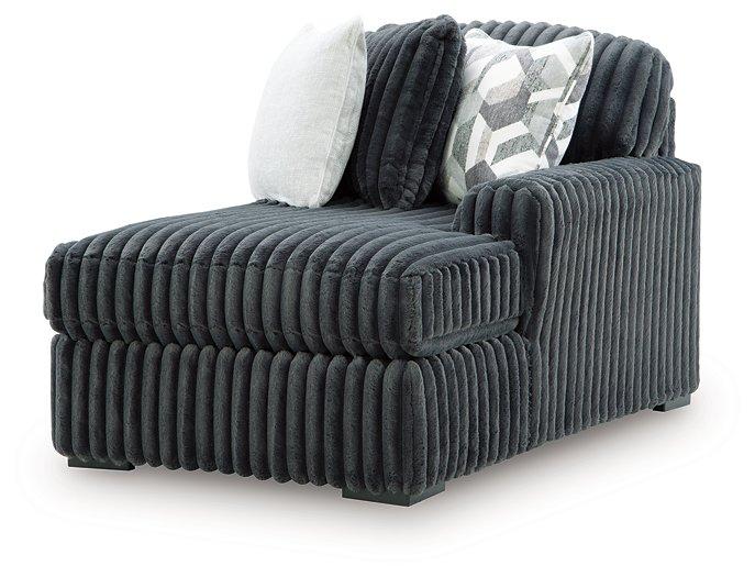 Midnight-Madness Sectional with Chaise - Tony’s Furniture Store & Linen (GA) - Multi Location