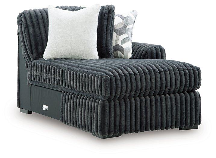 Midnight-Madness Sectional with Chaise - Tony’s Furniture Store & Linen (GA) - Multi Location