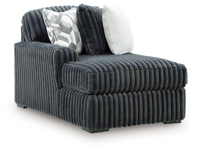Midnight-Madness Sectional with Chaise - Tony’s Furniture Store & Linen (GA) - Multi Location